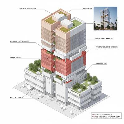 建筑分析图通用模板