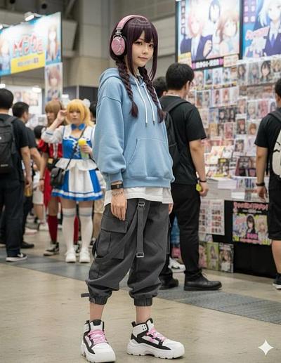 动漫转真人Coser