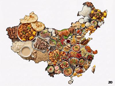 地方美食地图