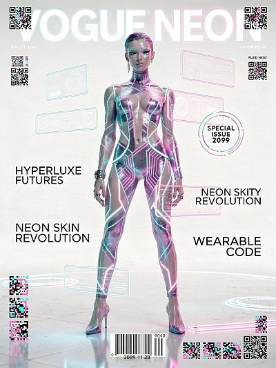 未来主义时尚：VOUGE NEON 2099正式发布
