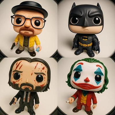 Funko Pop风格乙烯基公仔