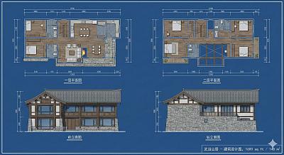 武当山居新中式住宅设计图