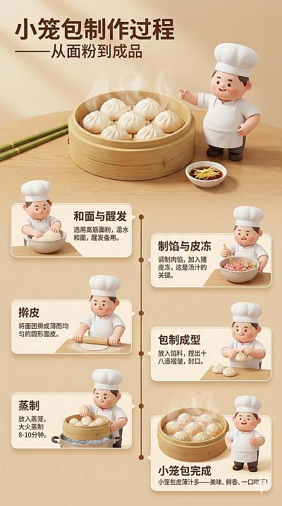 高细节的3D信息图海报