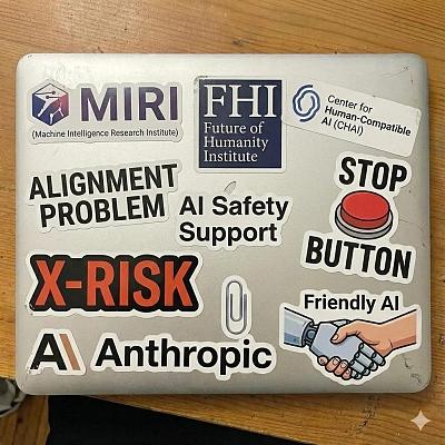 AI安全研究者笔记本贴纸集合