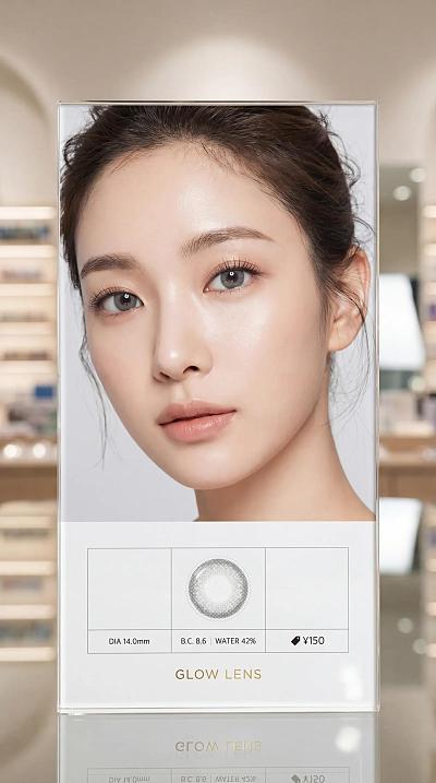 商业广告-美瞳商品示例展示