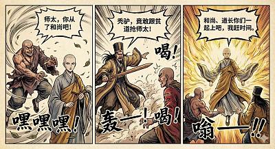 香港武侠3格漫画