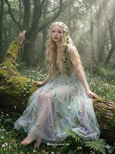 森林精灵少女梦幻写真预设