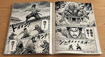 日式热血漫画分镜预设