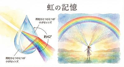 彩虹形成的科学原理图解