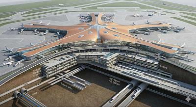 城市地下空间立体剖面图