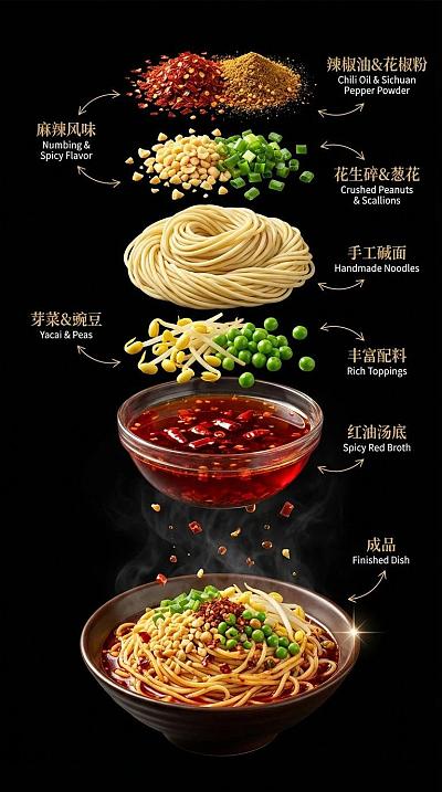 配料合成食材