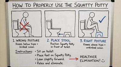 Squatty Potty 白板说明
