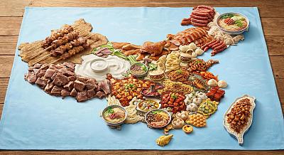 中国美食地图：用家乡味道拼出祖国版图