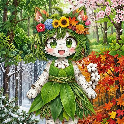 四季森林精灵