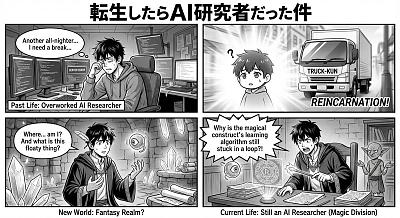 AI冒险：一部充满幽默元素的漫画作品！