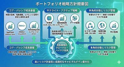 个人投资组合策略可视化图