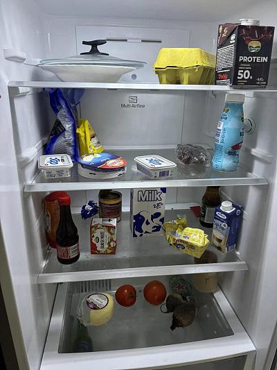 冰箱扫描食谱信息图