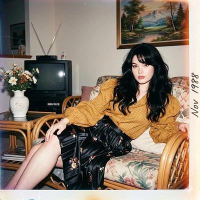 八十年代怀旧胶片美少女