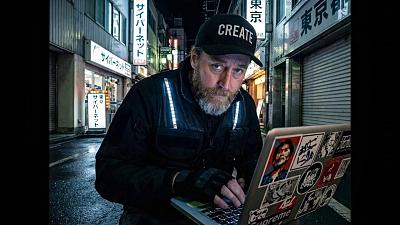 赛博朋克东京夜黑客