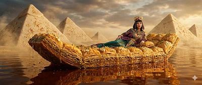 甜点艺术：埃及女王驾 Baklava 船游蜜河