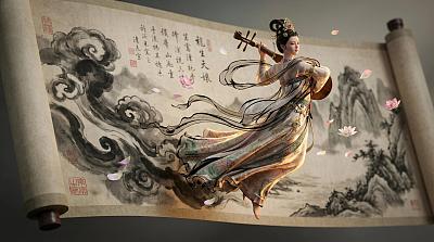 历史画卷中的非遗文化