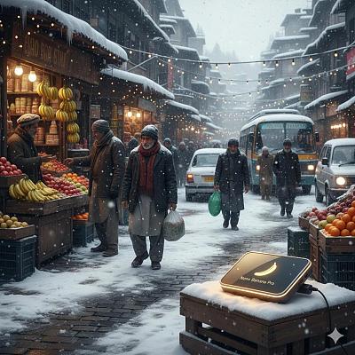 雪中市集推广Nano香蕉Pro