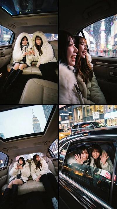 双人豪华车旅写真集