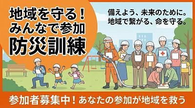 全民参与防灾训练