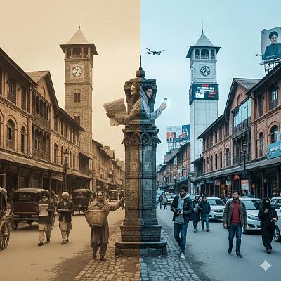 时空穿越：百年街景对比
