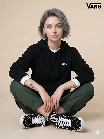 Vans品牌时尚穿搭展示