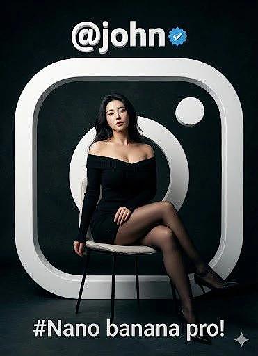 TikTok时尚人像广告模板