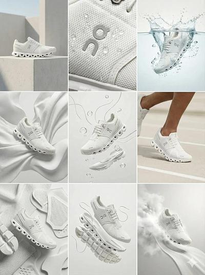 纳米香蕉Pro广告鞋款展示