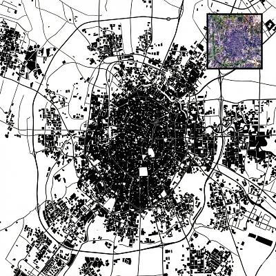城市肌理图底关系