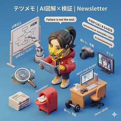 AI主题3D卡通场景生成