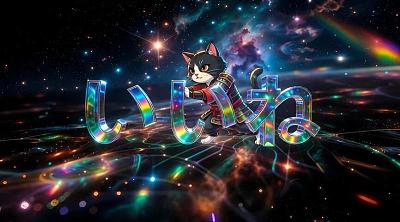 猫押字宇宙特效动画