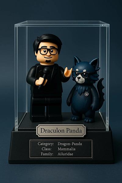 乐高风格奇幻动物收藏品