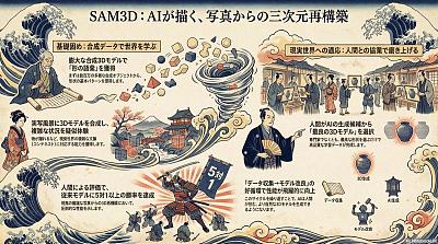 Samurai Tides——一部受葛饰北斋艺术启发的信息图（Infographic）