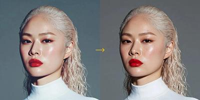 人像照片质感提升