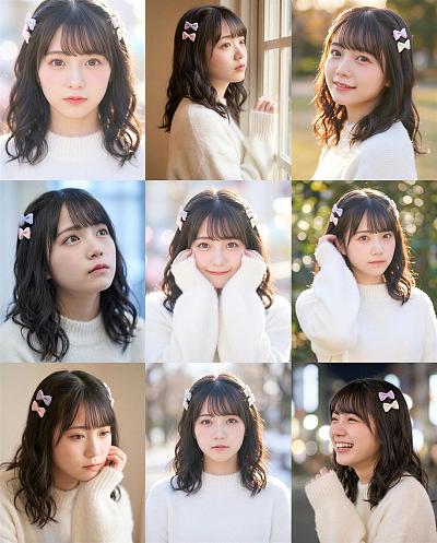 九宫格少女写真生成器