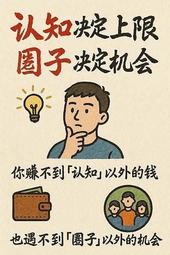 手绘风格的信息图卡片