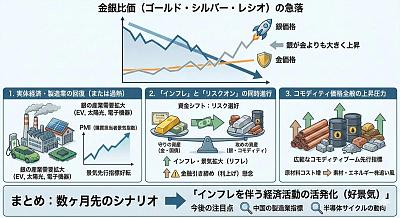 金银比价预示通胀伴随经济活跃化