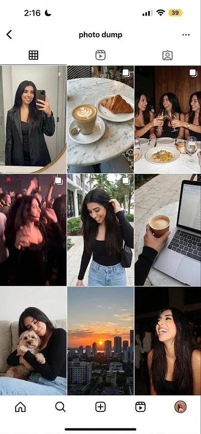 一个全新的Instagram账号