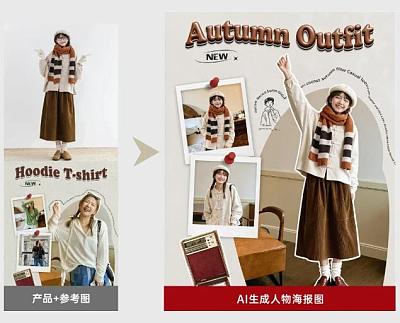 AI生成人物海报图