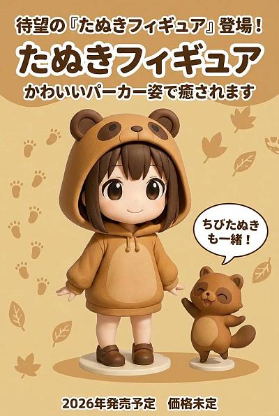 Tanu Figure手办广告图