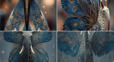 超现实鸟类幻想