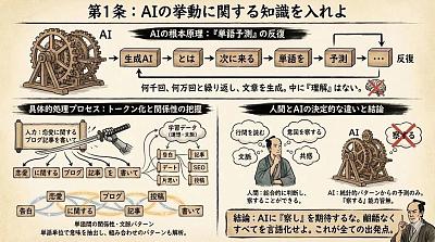 来自参考信息的带有经典日式字体的图表