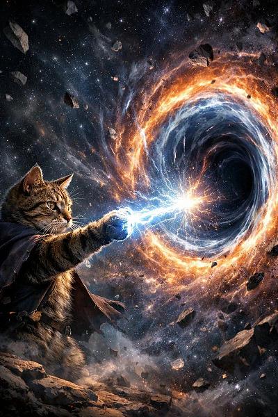猫掌开虫洞，星际穿越启