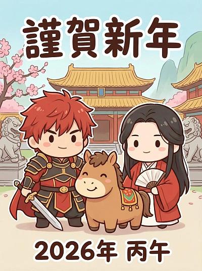 2026年马年贺卡设计
