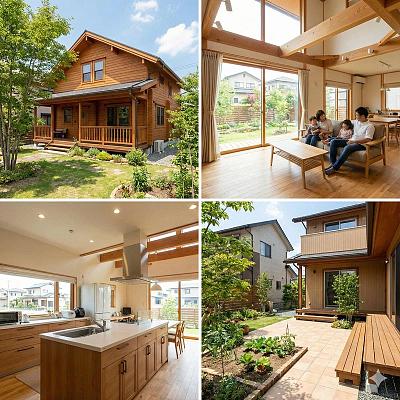 新築戸建て宣伝チラシ
