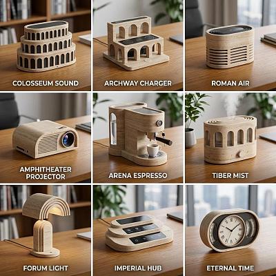 将地标建筑转化为桌面科技艺术品